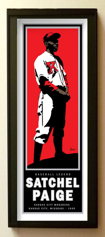 graphic portrait of satchel paige