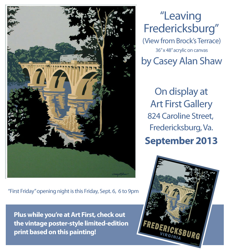 Latest paintings and prints by Casey Alan Shaw, October 2014