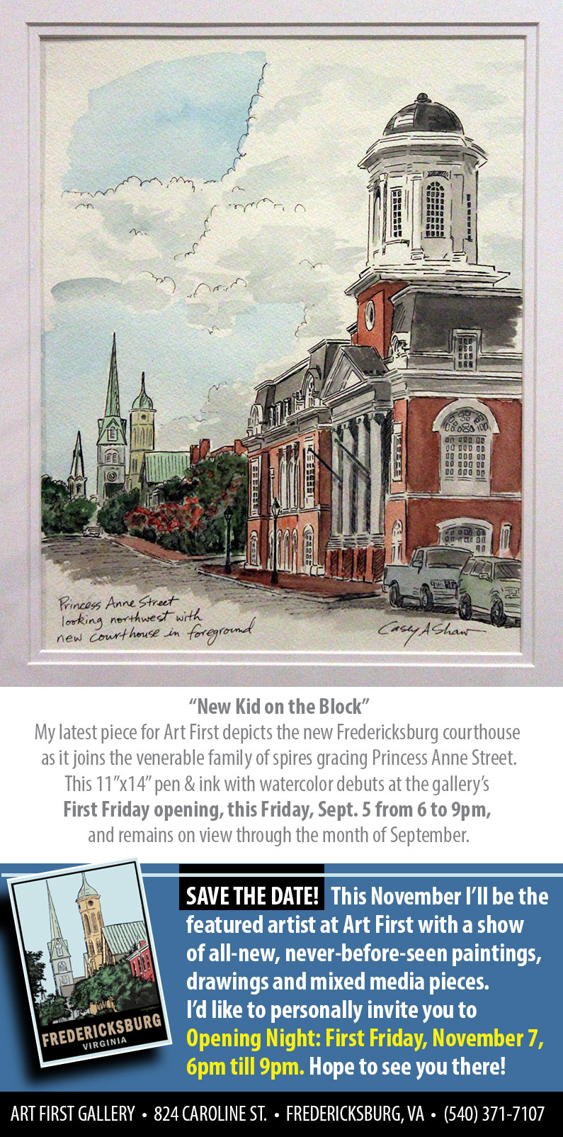 Latest paintings and prints by Casey Alan Shaw, September 2014